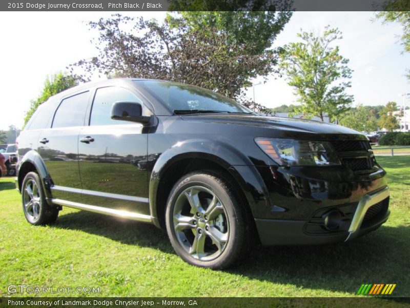 Pitch Black / Black 2015 Dodge Journey Crossroad