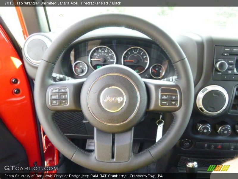  2015 Wrangler Unlimited Sahara 4x4 Steering Wheel