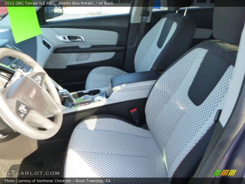 Atlantis Blue Metallic / Jet Black 2013 GMC Terrain SLE AWD
