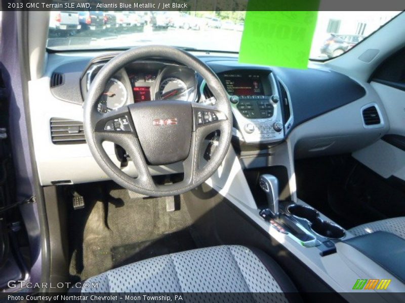 Atlantis Blue Metallic / Jet Black 2013 GMC Terrain SLE AWD