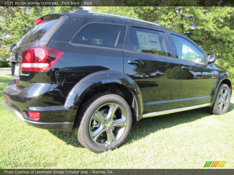 Pitch Black / Black 2015 Dodge Journey Crossroad