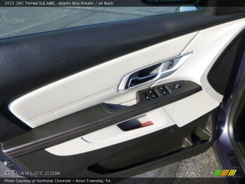 Atlantis Blue Metallic / Jet Black 2013 GMC Terrain SLE AWD
