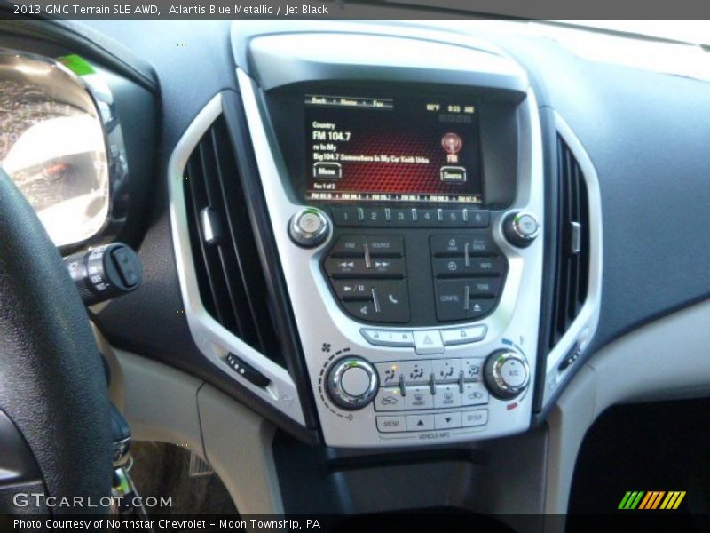 Atlantis Blue Metallic / Jet Black 2013 GMC Terrain SLE AWD