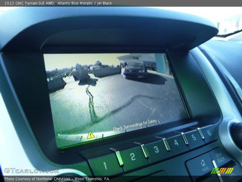 Atlantis Blue Metallic / Jet Black 2013 GMC Terrain SLE AWD