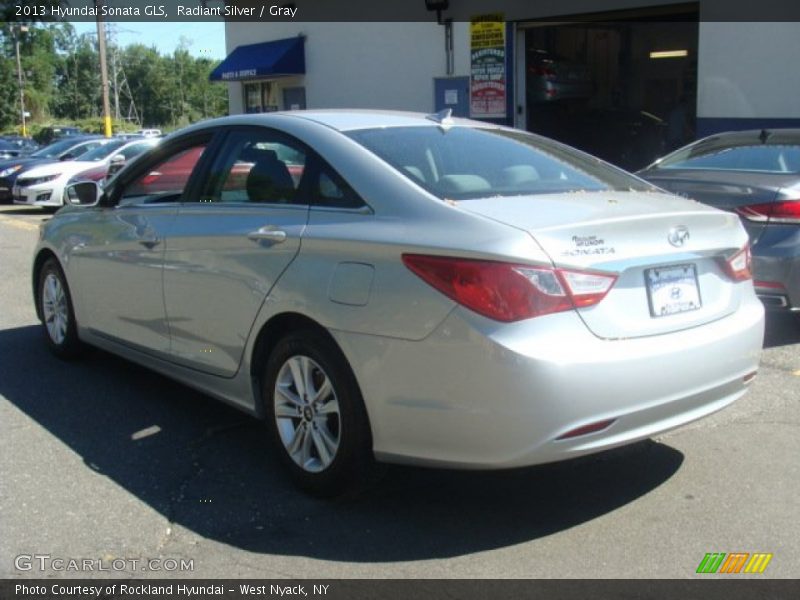 Radiant Silver / Gray 2013 Hyundai Sonata GLS