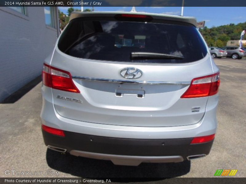 Circuit Silver / Gray 2014 Hyundai Santa Fe GLS AWD