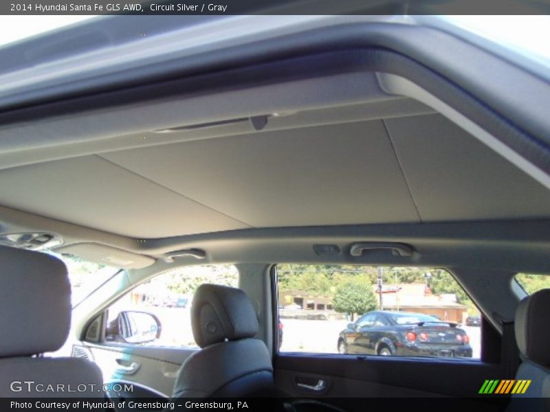 Circuit Silver / Gray 2014 Hyundai Santa Fe GLS AWD