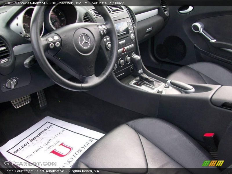 Iridium Silver Metallic / Black 2006 Mercedes-Benz SLK 280 Roadster