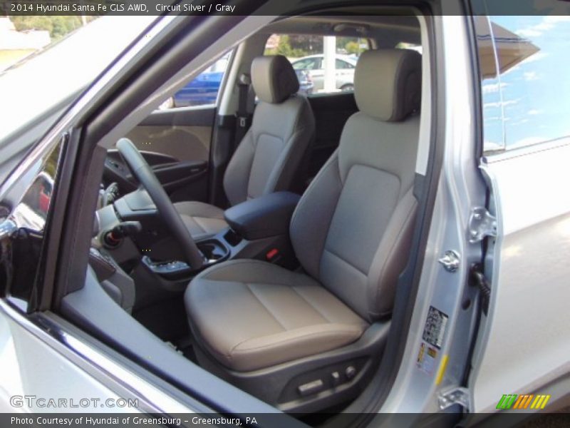 Circuit Silver / Gray 2014 Hyundai Santa Fe GLS AWD