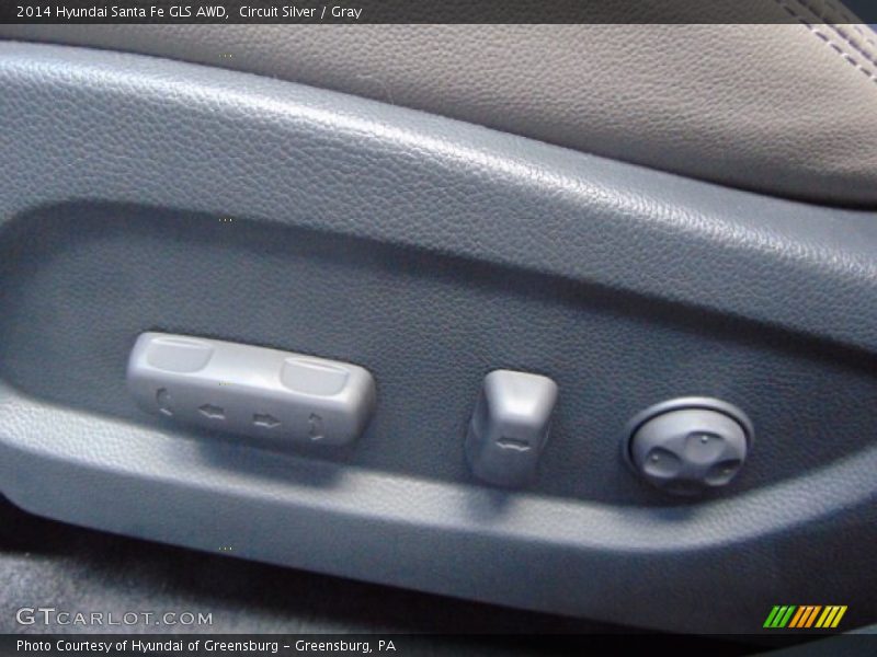 Circuit Silver / Gray 2014 Hyundai Santa Fe GLS AWD