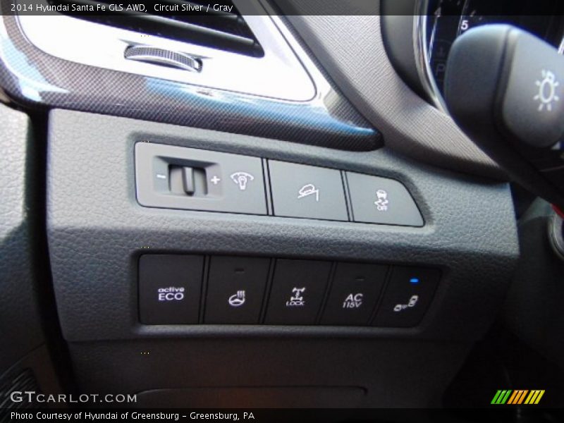 Circuit Silver / Gray 2014 Hyundai Santa Fe GLS AWD