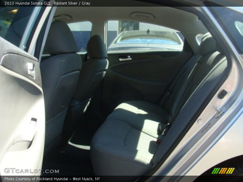 Radiant Silver / Gray 2013 Hyundai Sonata GLS