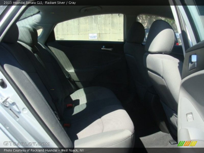 Radiant Silver / Gray 2013 Hyundai Sonata GLS