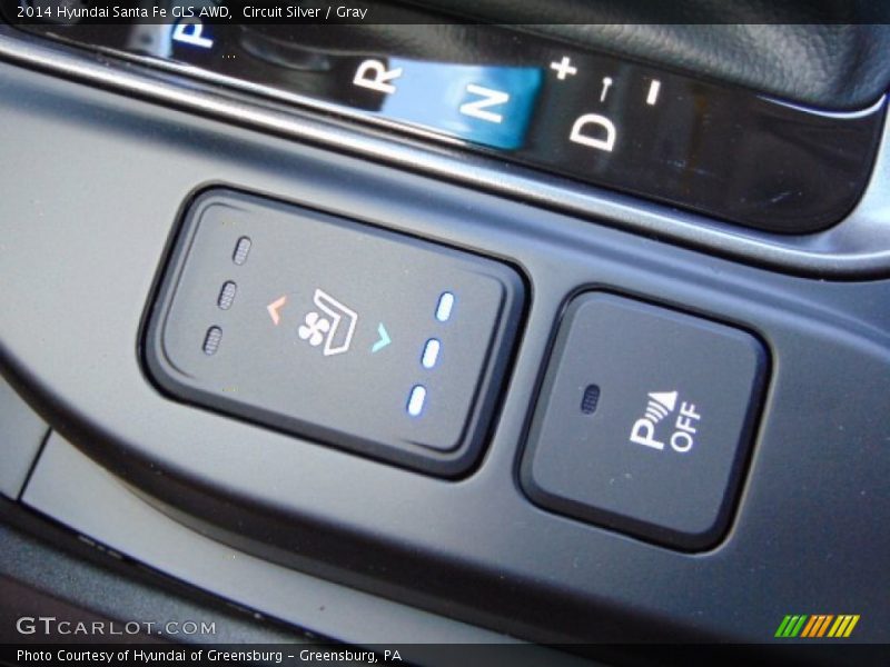 Circuit Silver / Gray 2014 Hyundai Santa Fe GLS AWD