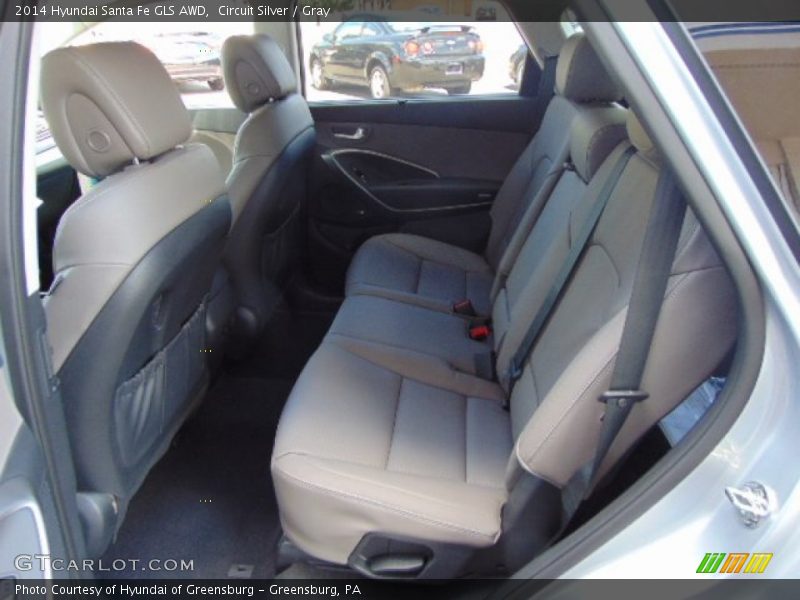 Circuit Silver / Gray 2014 Hyundai Santa Fe GLS AWD