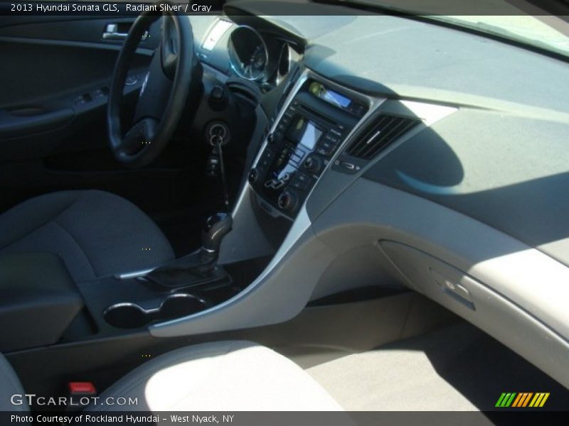Radiant Silver / Gray 2013 Hyundai Sonata GLS