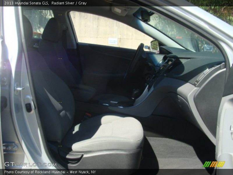 Radiant Silver / Gray 2013 Hyundai Sonata GLS