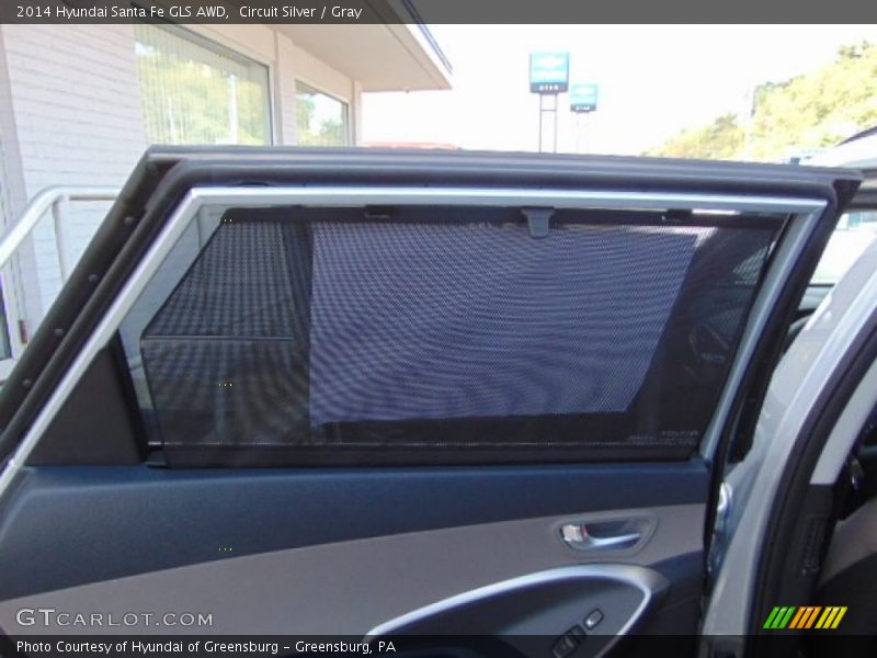 Circuit Silver / Gray 2014 Hyundai Santa Fe GLS AWD