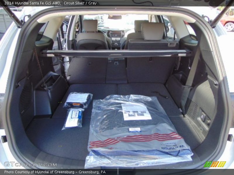 Circuit Silver / Gray 2014 Hyundai Santa Fe GLS AWD