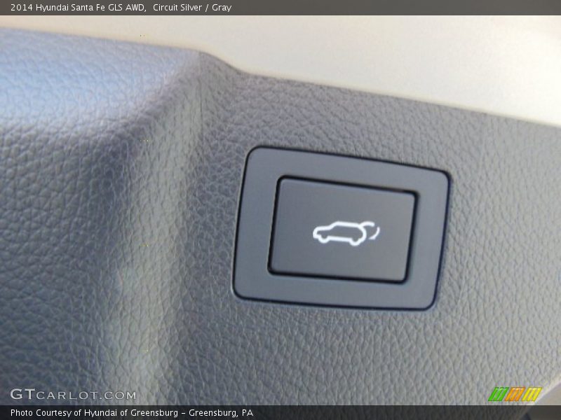 Circuit Silver / Gray 2014 Hyundai Santa Fe GLS AWD