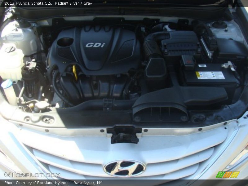 Radiant Silver / Gray 2013 Hyundai Sonata GLS