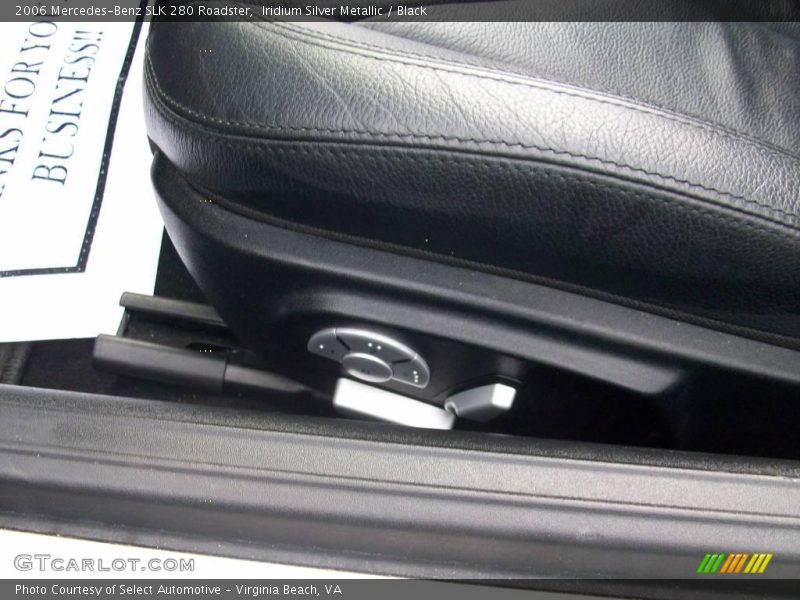 Iridium Silver Metallic / Black 2006 Mercedes-Benz SLK 280 Roadster