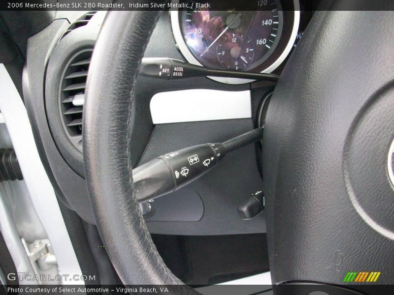 Iridium Silver Metallic / Black 2006 Mercedes-Benz SLK 280 Roadster