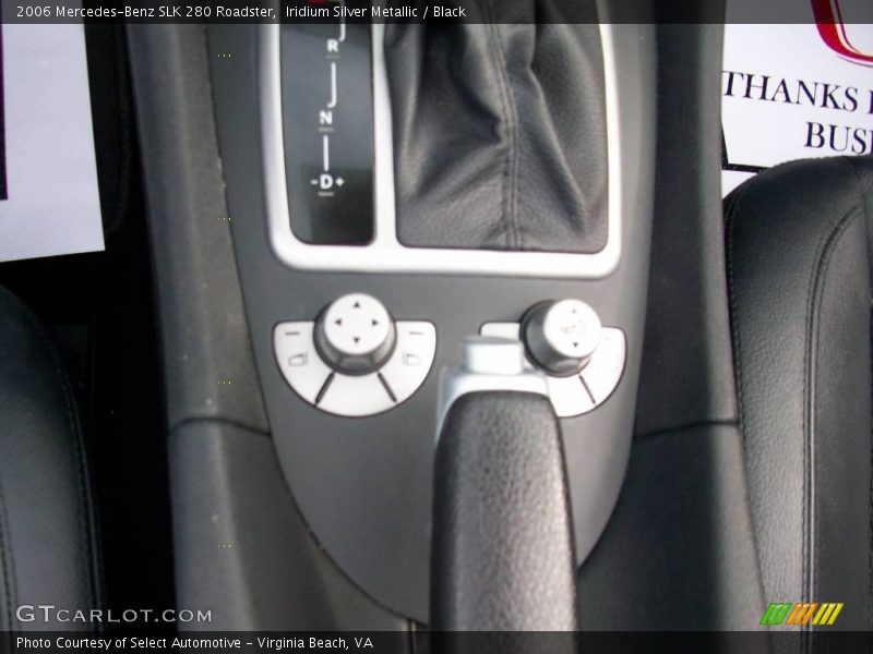 Iridium Silver Metallic / Black 2006 Mercedes-Benz SLK 280 Roadster