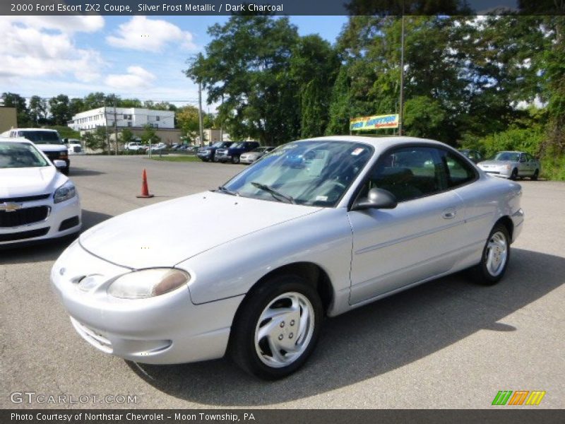 Silver Frost Metallic / Dark Charcoal 2000 Ford Escort ZX2 Coupe