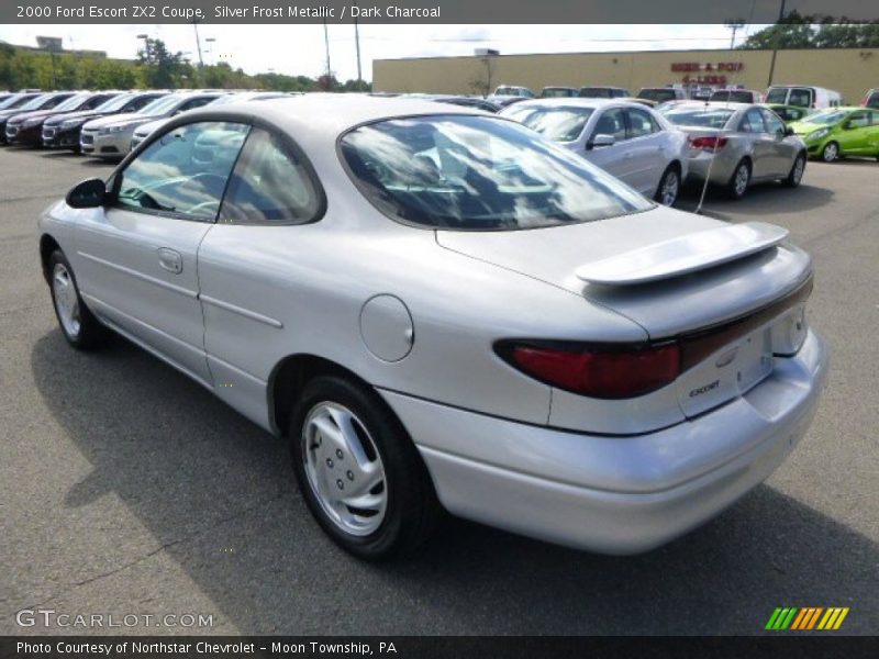 Silver Frost Metallic / Dark Charcoal 2000 Ford Escort ZX2 Coupe