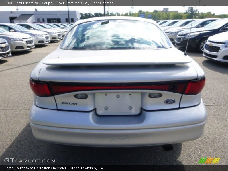 Silver Frost Metallic / Dark Charcoal 2000 Ford Escort ZX2 Coupe