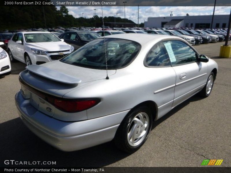 Silver Frost Metallic / Dark Charcoal 2000 Ford Escort ZX2 Coupe