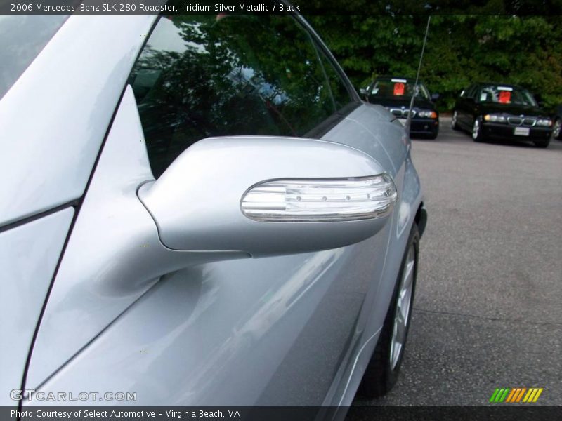 Iridium Silver Metallic / Black 2006 Mercedes-Benz SLK 280 Roadster