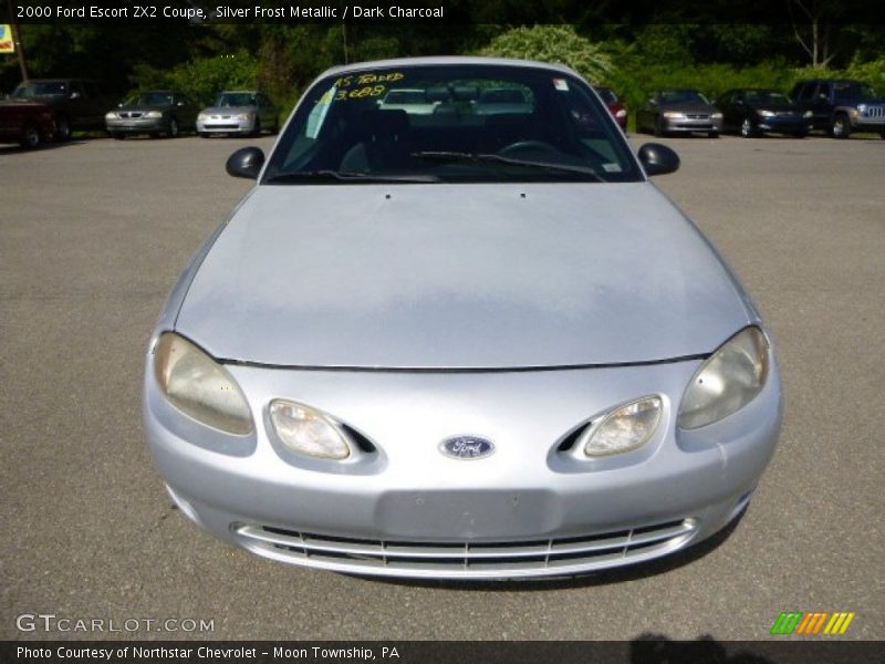 Silver Frost Metallic / Dark Charcoal 2000 Ford Escort ZX2 Coupe