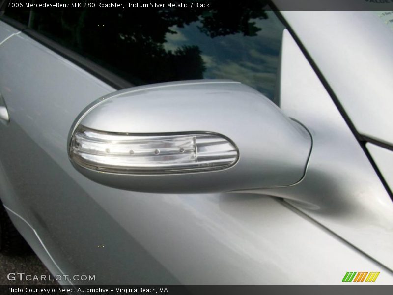 Iridium Silver Metallic / Black 2006 Mercedes-Benz SLK 280 Roadster