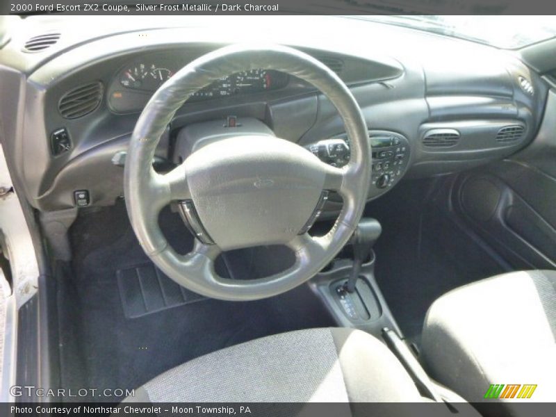 Silver Frost Metallic / Dark Charcoal 2000 Ford Escort ZX2 Coupe