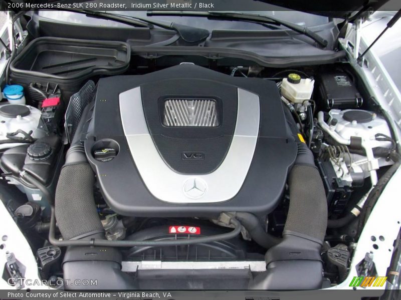 Iridium Silver Metallic / Black 2006 Mercedes-Benz SLK 280 Roadster
