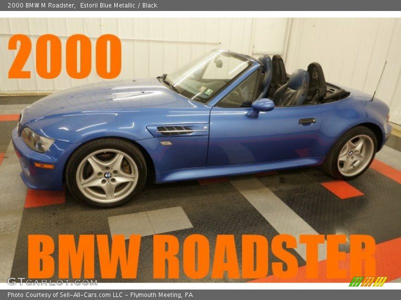Estoril Blue Metallic / Black 2000 BMW M Roadster
