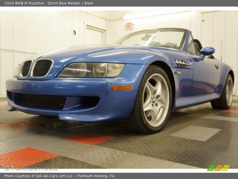 Estoril Blue Metallic / Black 2000 BMW M Roadster