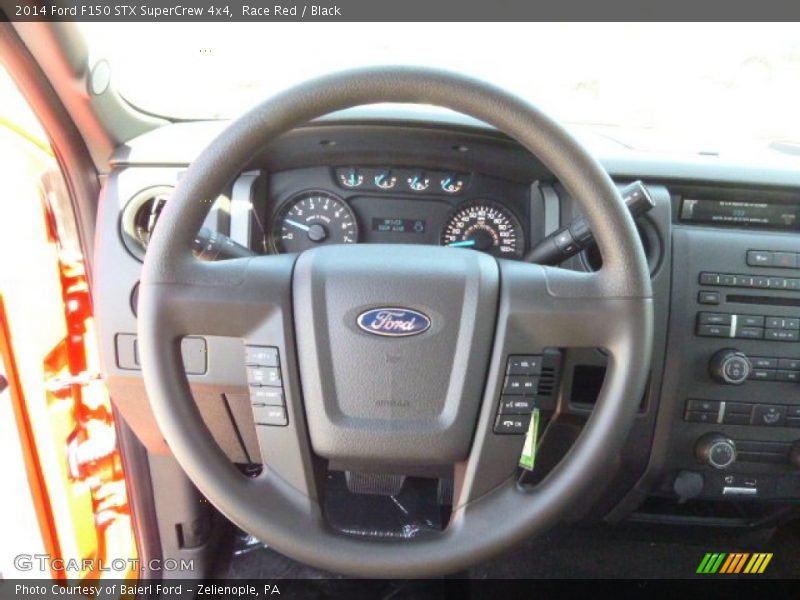 Race Red / Black 2014 Ford F150 STX SuperCrew 4x4