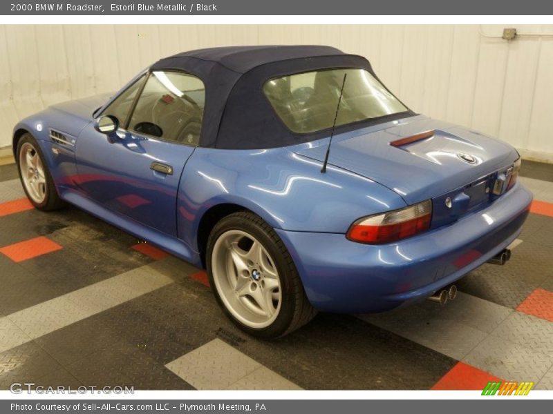 Estoril Blue Metallic / Black 2000 BMW M Roadster