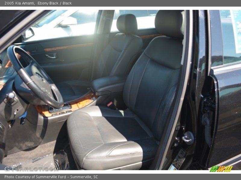 Ebony Black / Black 2005 Kia Amanti