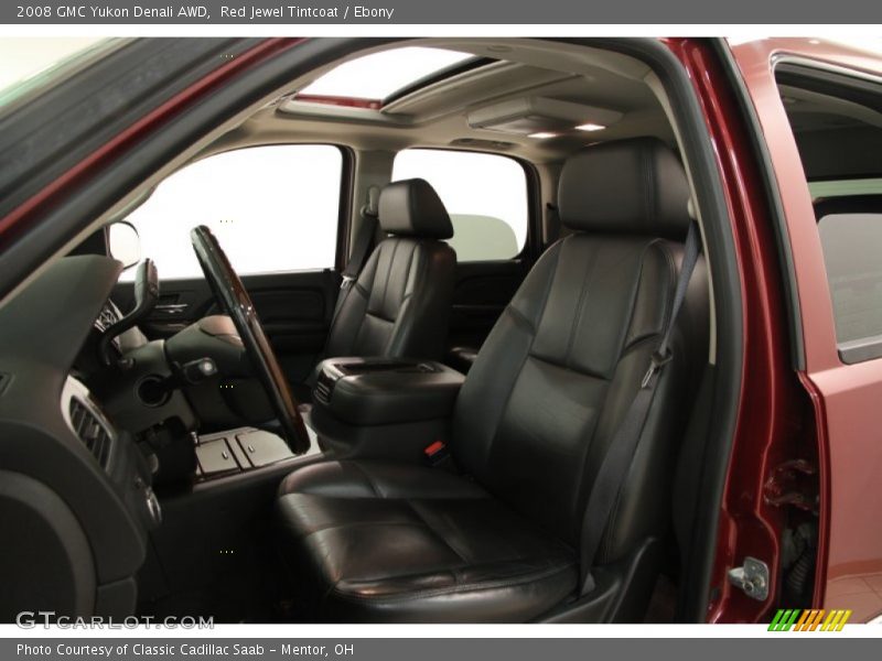 Red Jewel Tintcoat / Ebony 2008 GMC Yukon Denali AWD