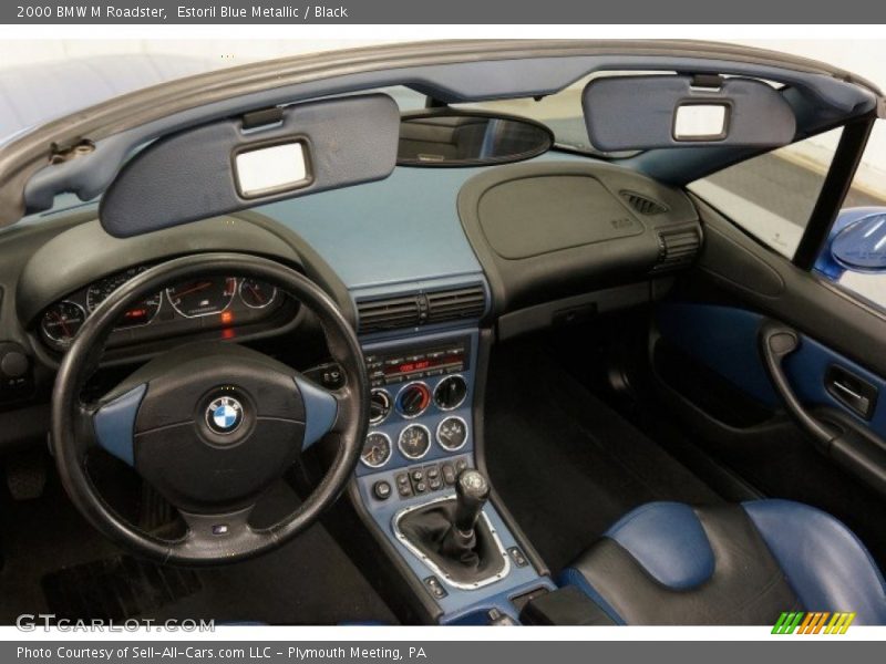 Estoril Blue Metallic / Black 2000 BMW M Roadster