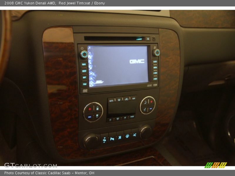 Red Jewel Tintcoat / Ebony 2008 GMC Yukon Denali AWD