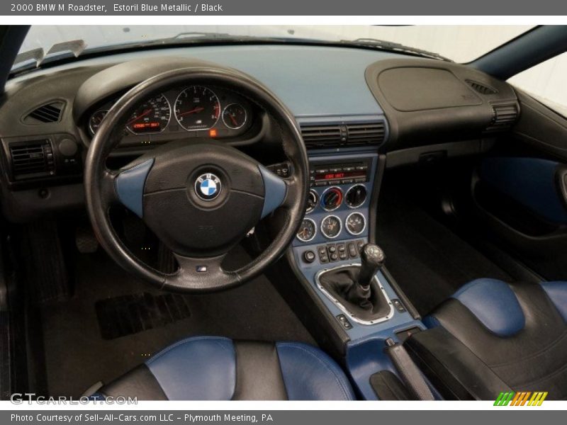 Estoril Blue Metallic / Black 2000 BMW M Roadster
