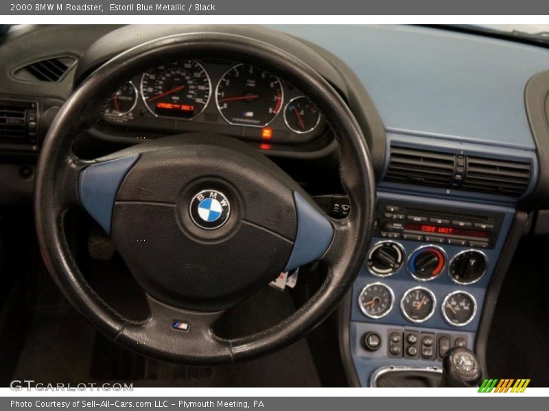 Estoril Blue Metallic / Black 2000 BMW M Roadster