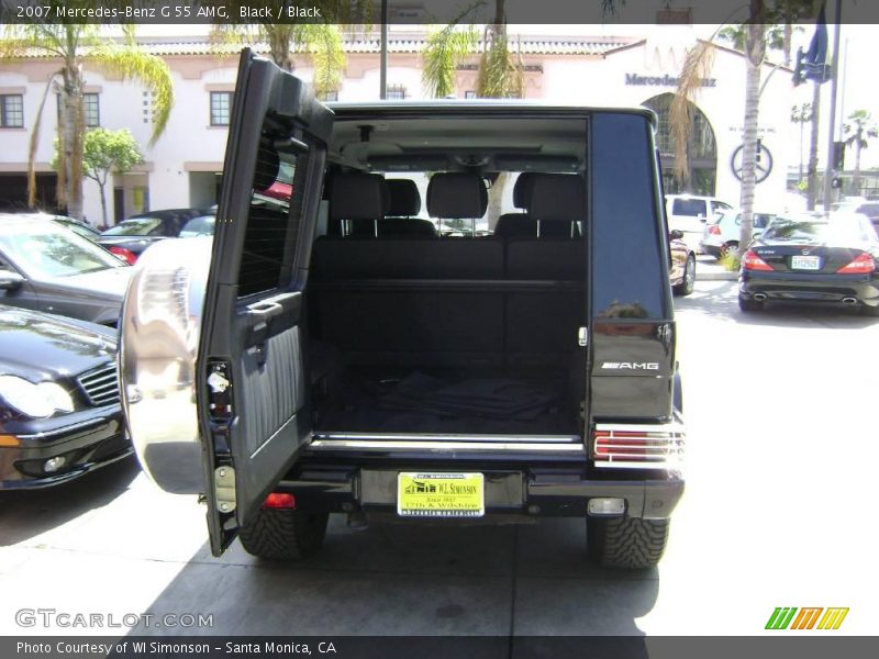 Black / Black 2007 Mercedes-Benz G 55 AMG