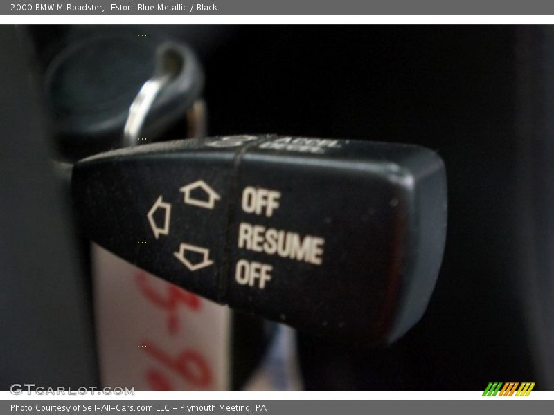 Estoril Blue Metallic / Black 2000 BMW M Roadster