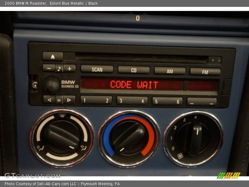 Estoril Blue Metallic / Black 2000 BMW M Roadster